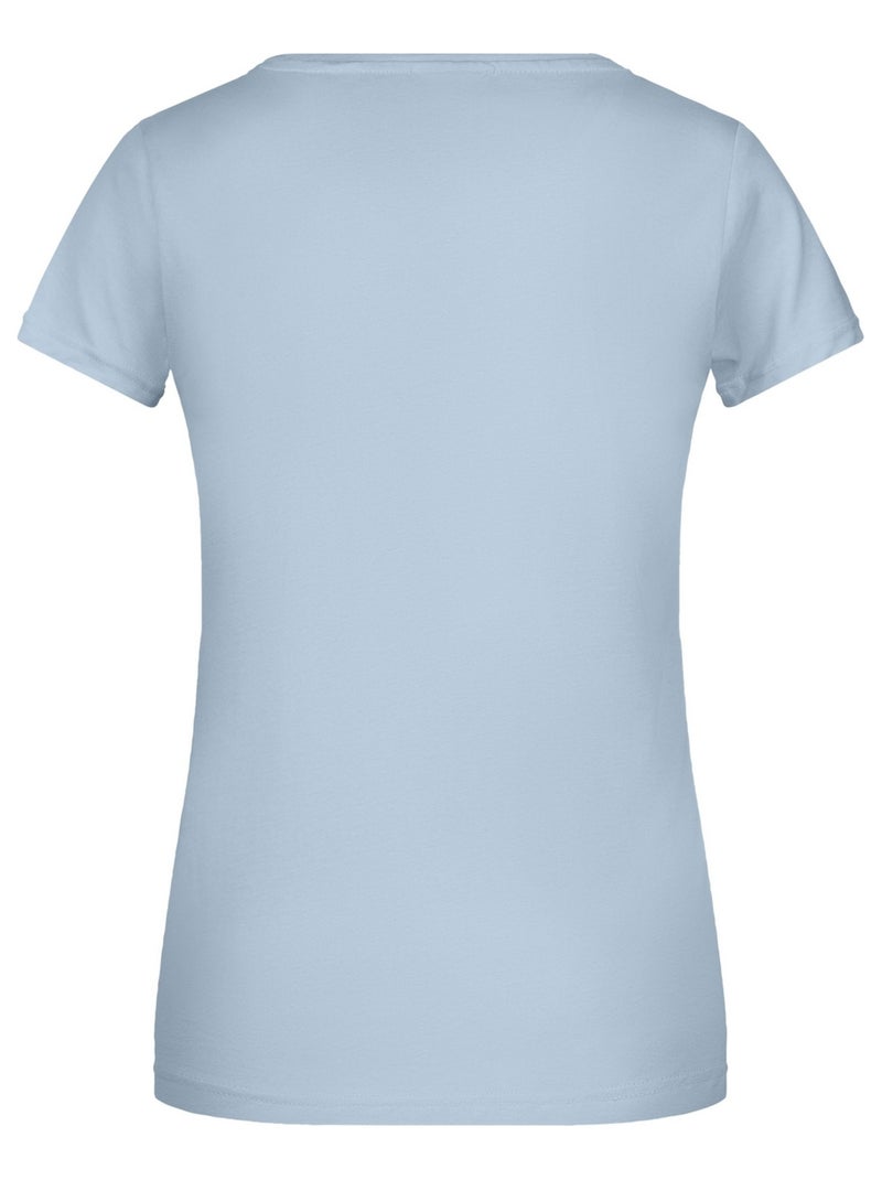 James and Nicholson - T-shirt BASIC Bleu clair - Kiabi
