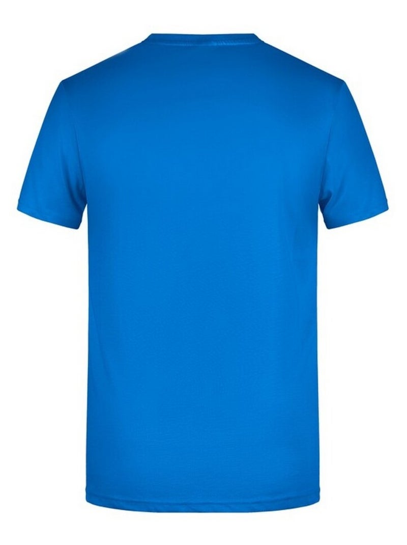 James and Nicholson - T-shirt BASIC Bleu cobalt - Kiabi
