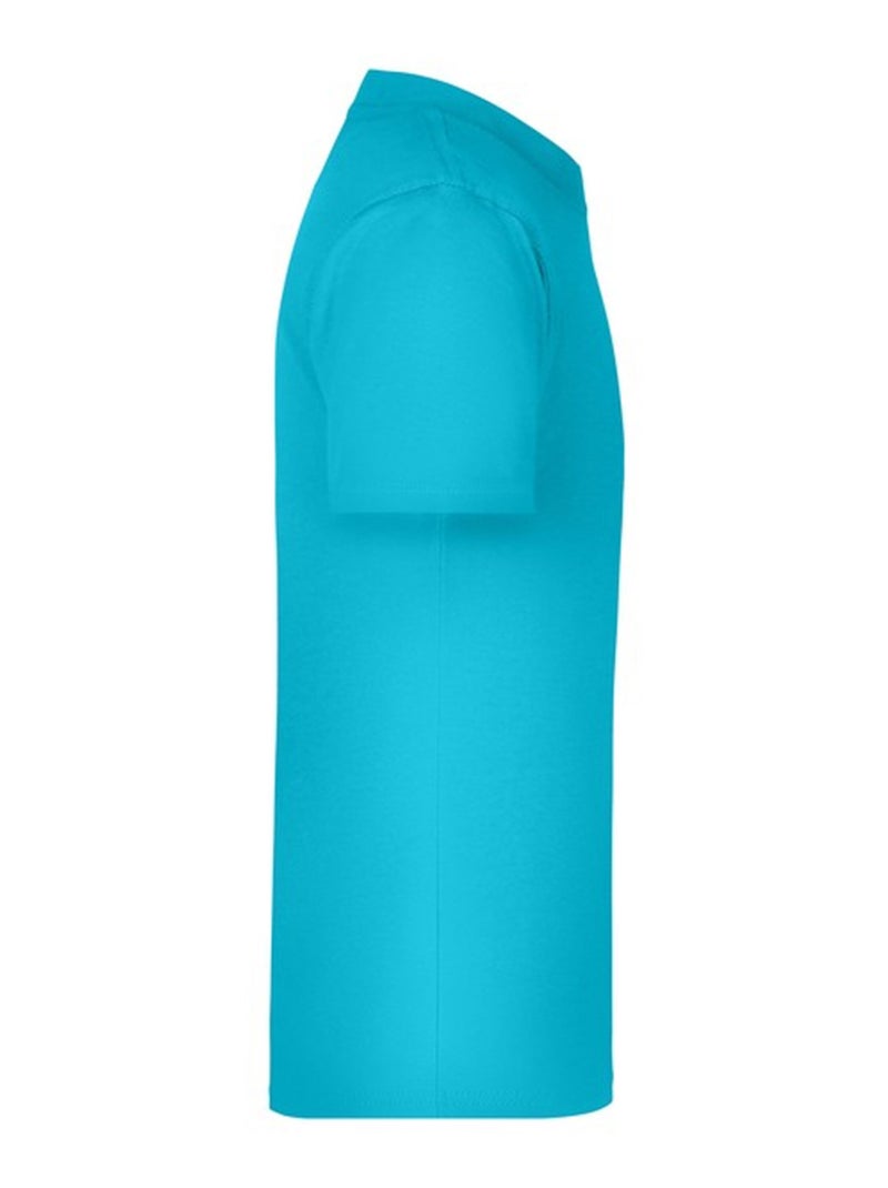 James and Nicholson - T-shirt BASIC Bleu - Kiabi