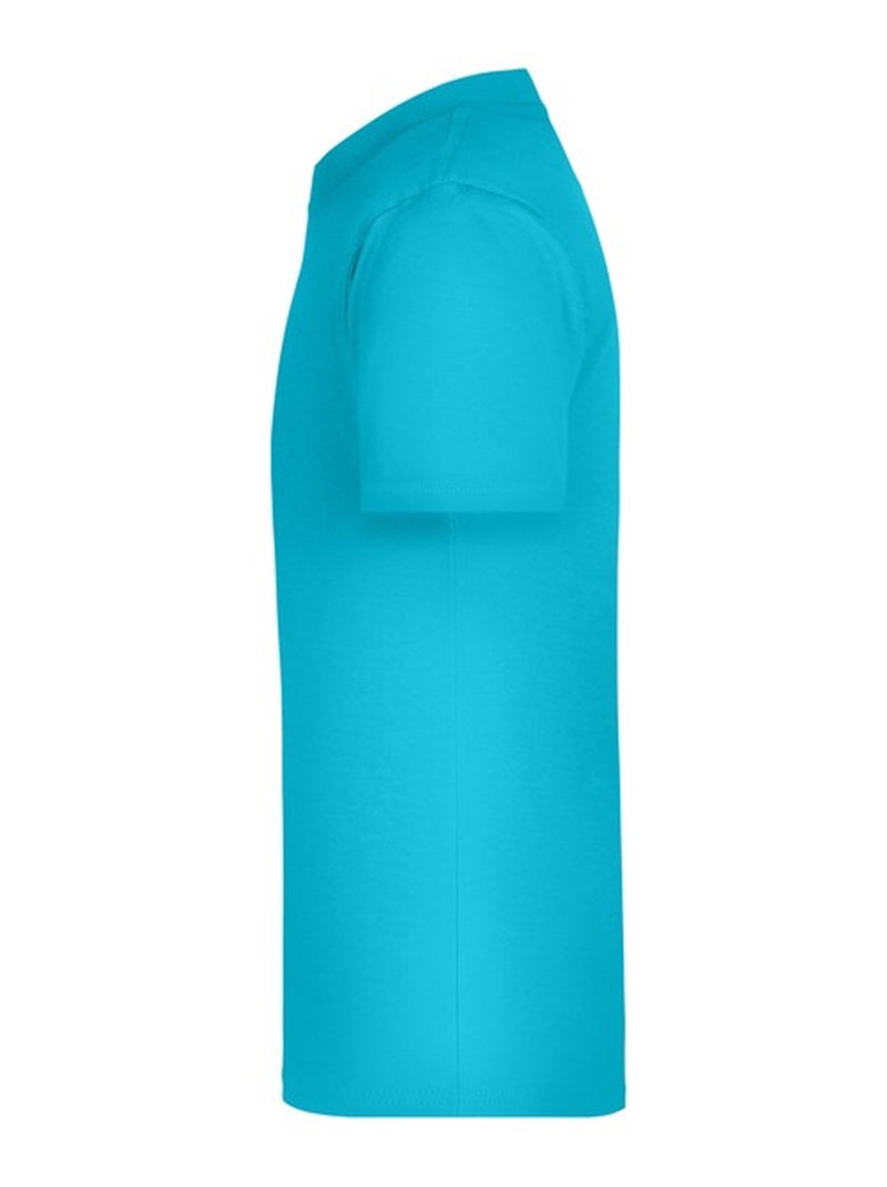 James and Nicholson - T-shirt BASIC Bleu - Kiabi