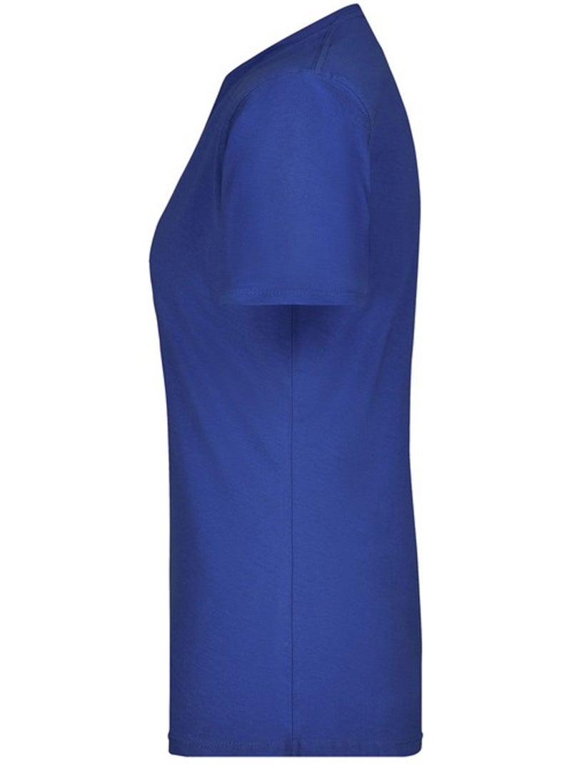 James and Nicholson - T-shirt BASIC Bleu foncé - Kiabi