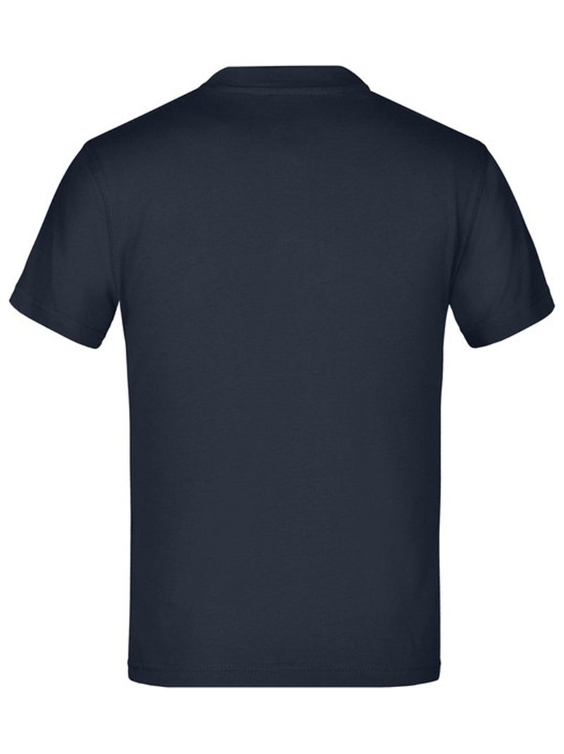 James and Nicholson - T-shirt BASIC Bleu marine - Kiabi