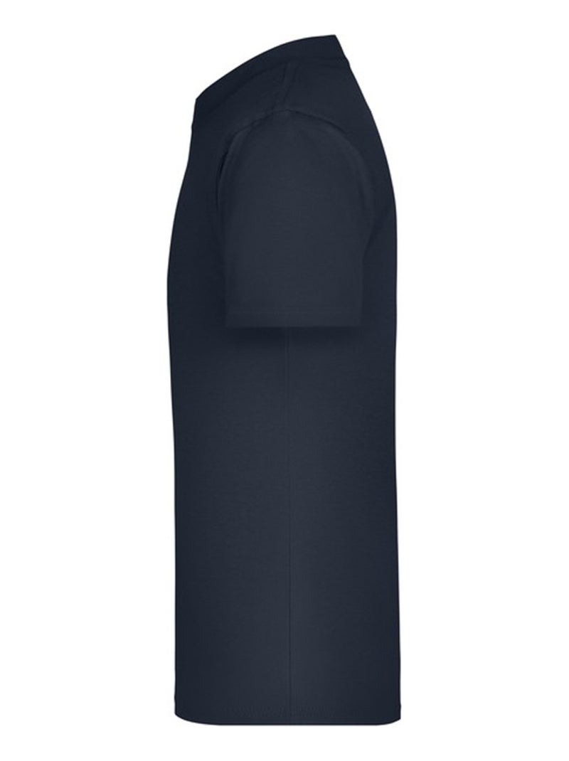 James and Nicholson - T-shirt BASIC Bleu marine - Kiabi