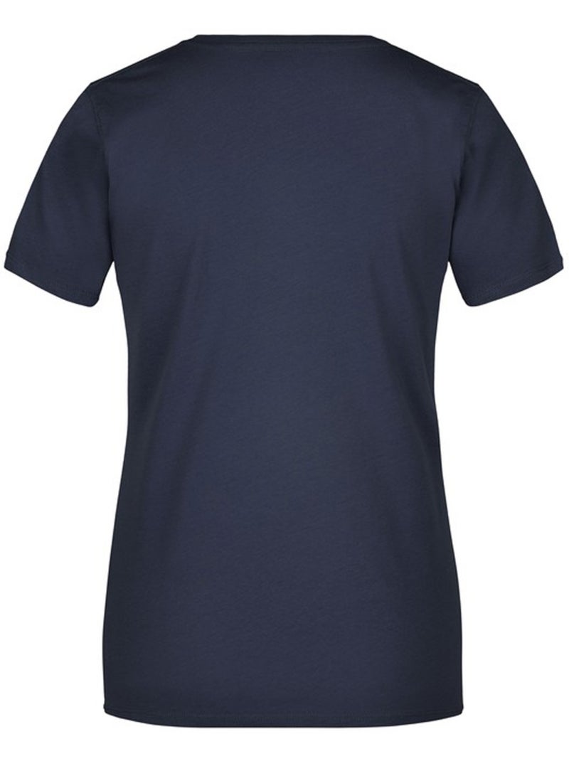 James and Nicholson - T-shirt BASIC Bleu marine - Kiabi
