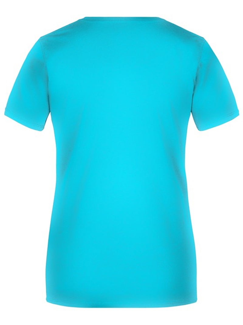James and Nicholson - T-shirt BASIC Bleu - Kiabi