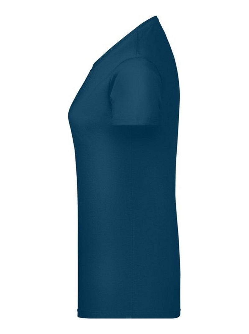James and Nicholson - T-shirt BASIC Bleu pétrole - Kiabi