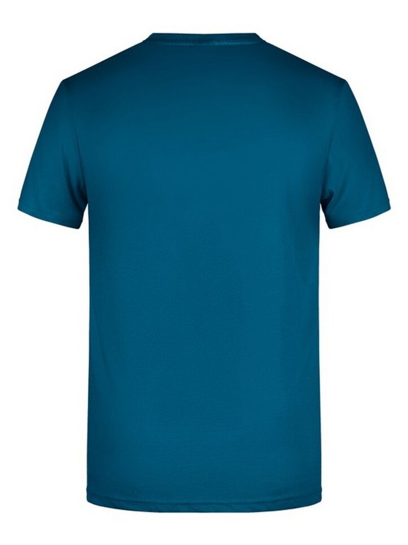 James and Nicholson - T-shirt BASIC Bleu pétrole - Kiabi
