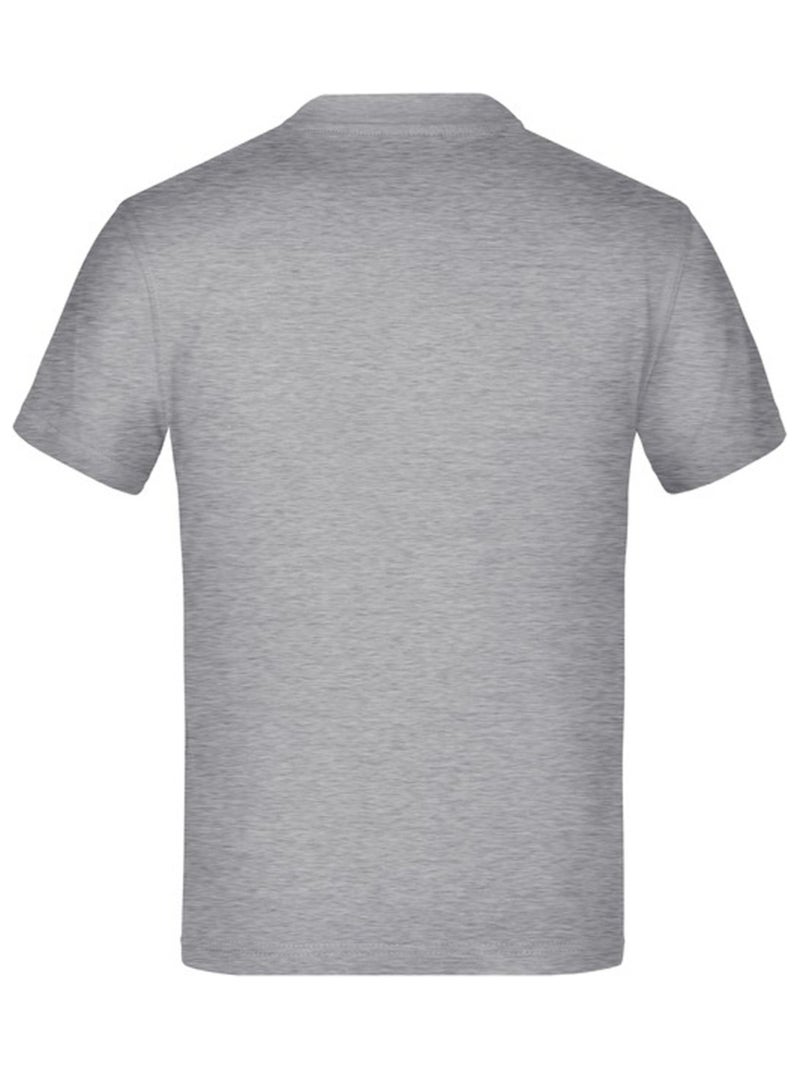 James and Nicholson - T-shirt BASIC Gris chiné - Kiabi