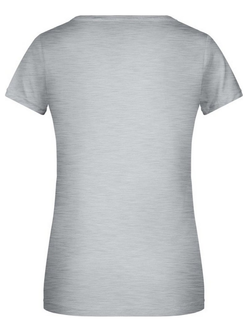 James and Nicholson - T-shirt BASIC Gris chiné - Kiabi