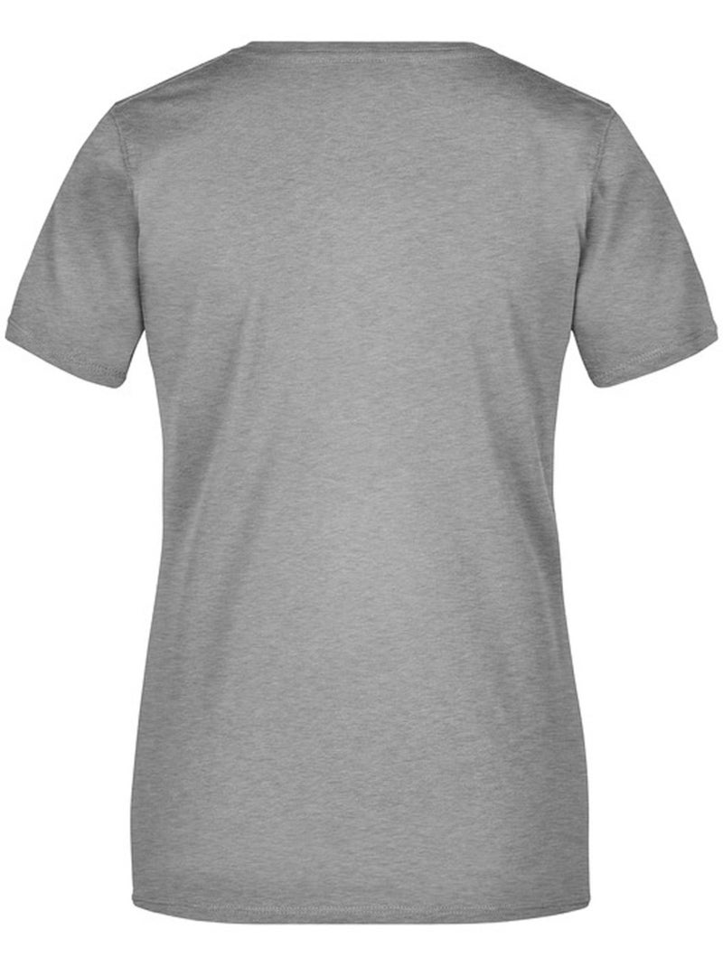 James and Nicholson - T-shirt BASIC Gris chiné - Kiabi