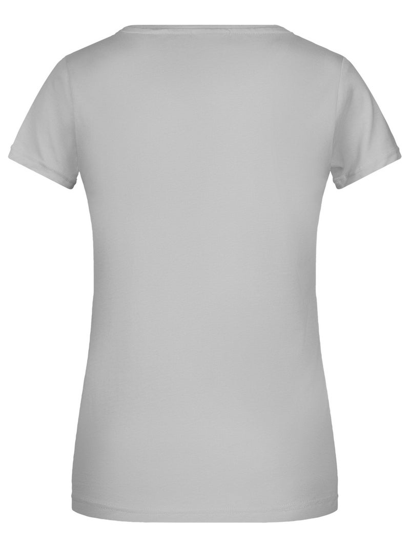 James and Nicholson - T-shirt BASIC Gris clair - Kiabi