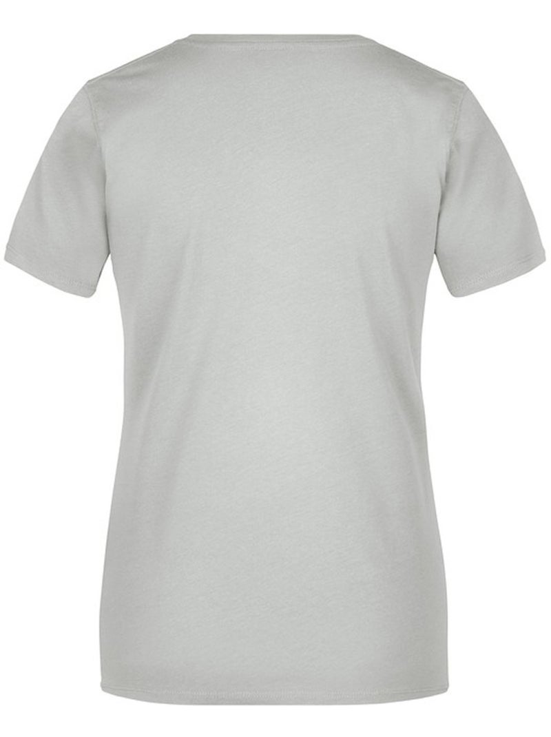 James and Nicholson - T-shirt BASIC Gris clair - Kiabi