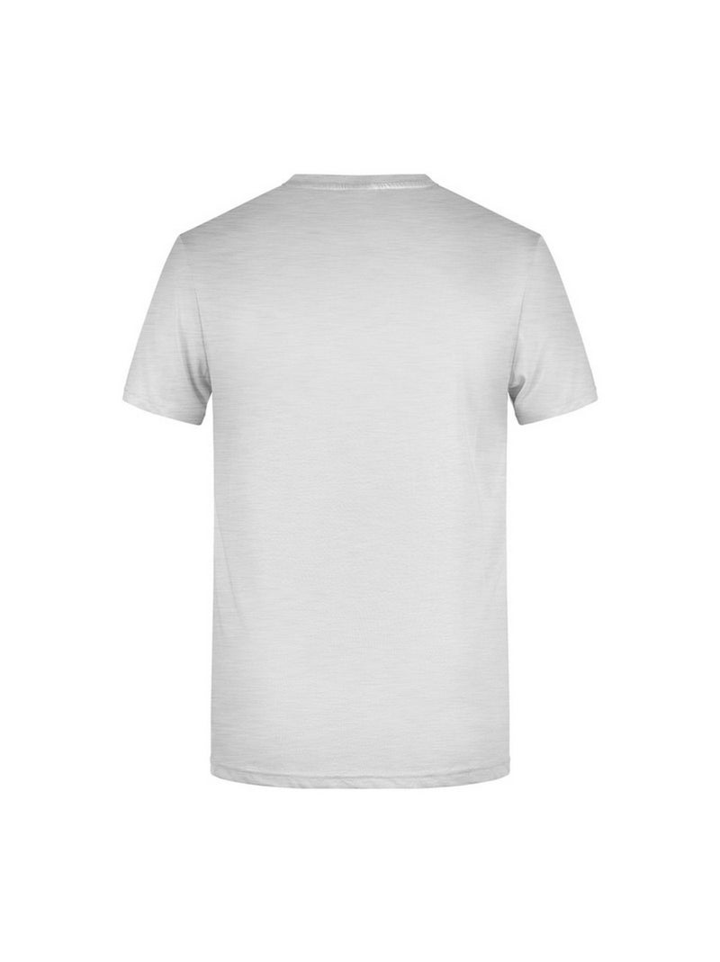 James and Nicholson - T-shirt BASIC Gris - Kiabi