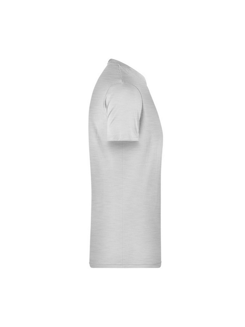James and Nicholson - T-shirt BASIC Gris - Kiabi