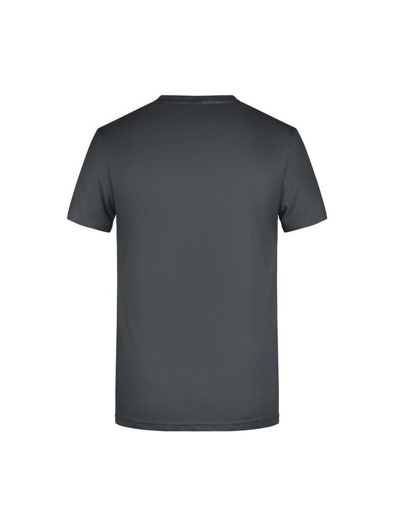 James and Nicholson - T-shirt BASIC Gris Gris - Kiabi