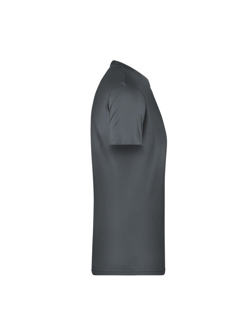 James and Nicholson - T-shirt BASIC Gris Gris - Kiabi