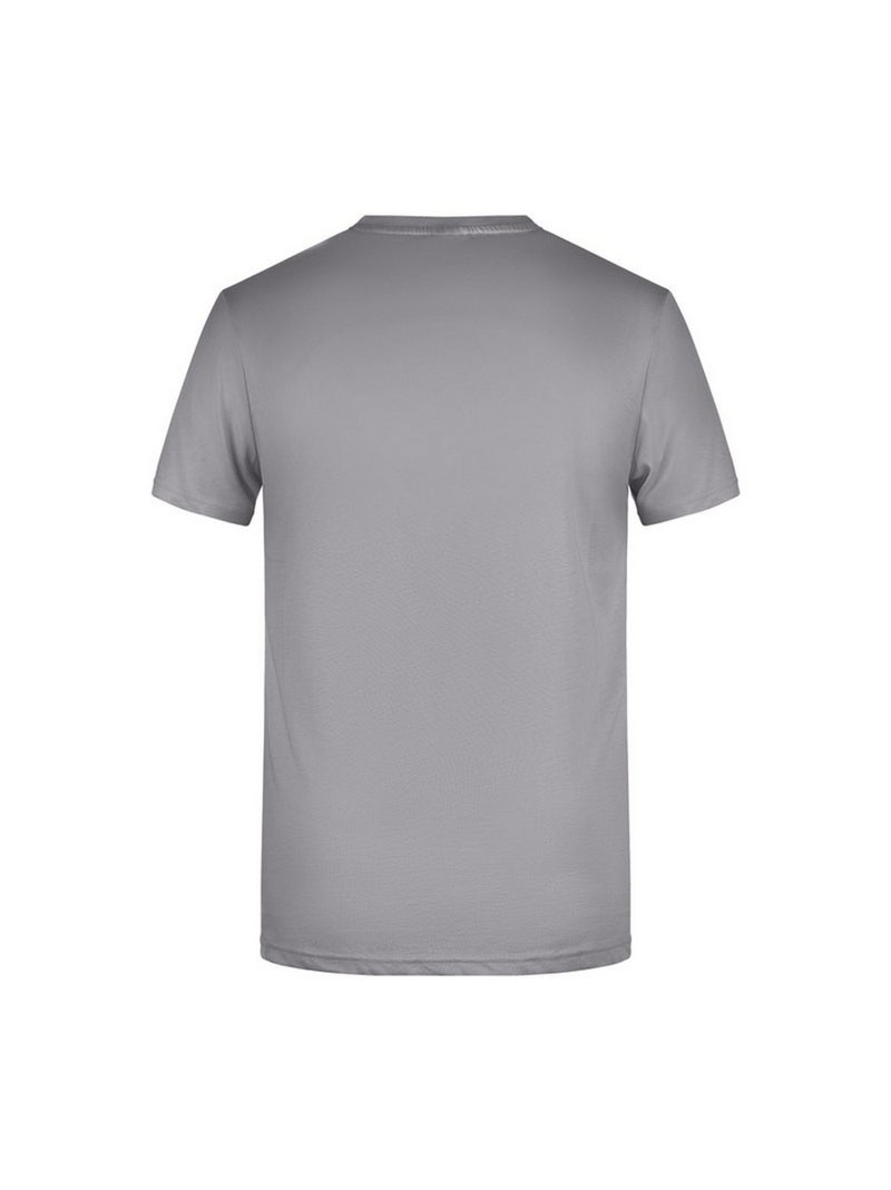 James and Nicholson - T-shirt BASIC Gris métalique - Kiabi