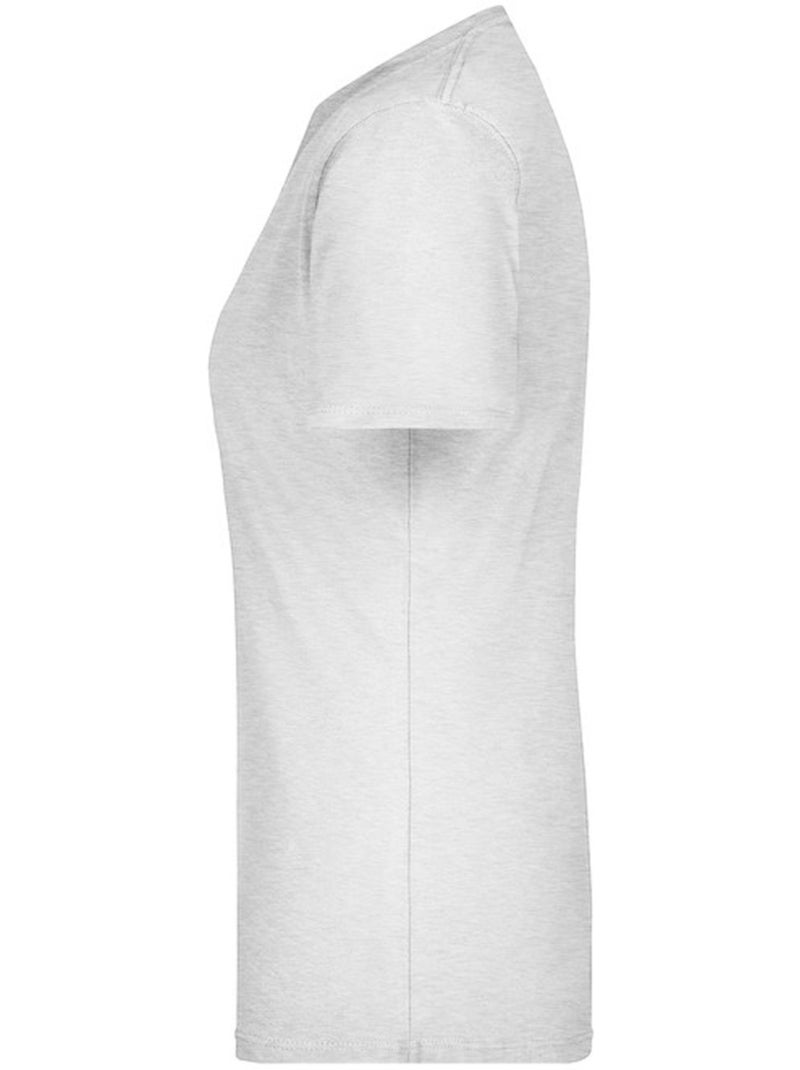James and Nicholson - T-shirt BASIC Gris - Kiabi