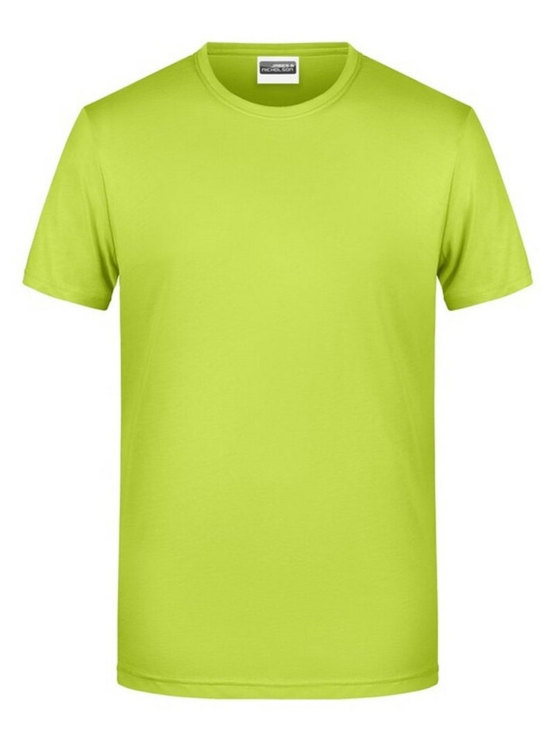 James and Nicholson - T-shirt BASIC Jaune - Kiabi
