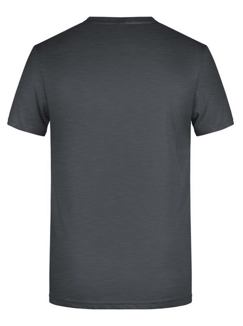 James and Nicholson - T-shirt BASIC Noir ébène - Kiabi