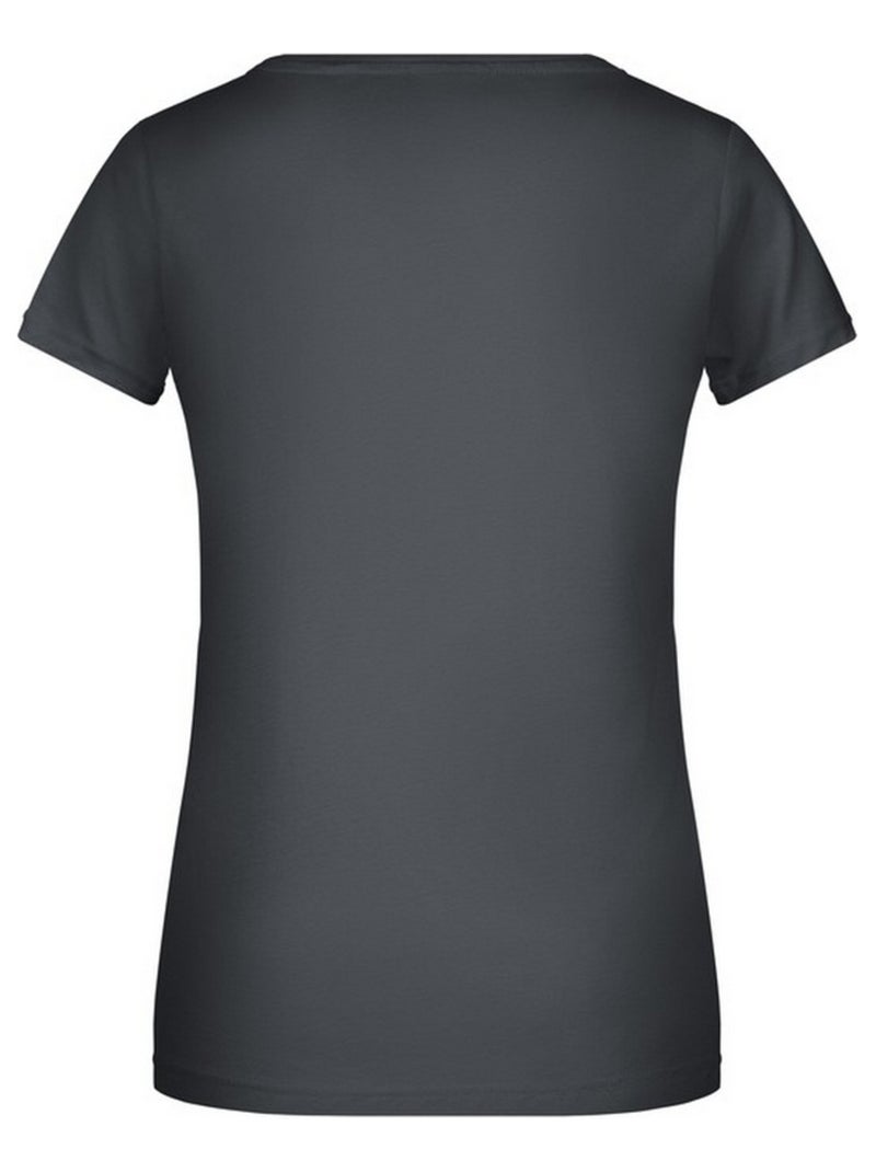 James and Nicholson - T-shirt BASIC Noir mat - Kiabi