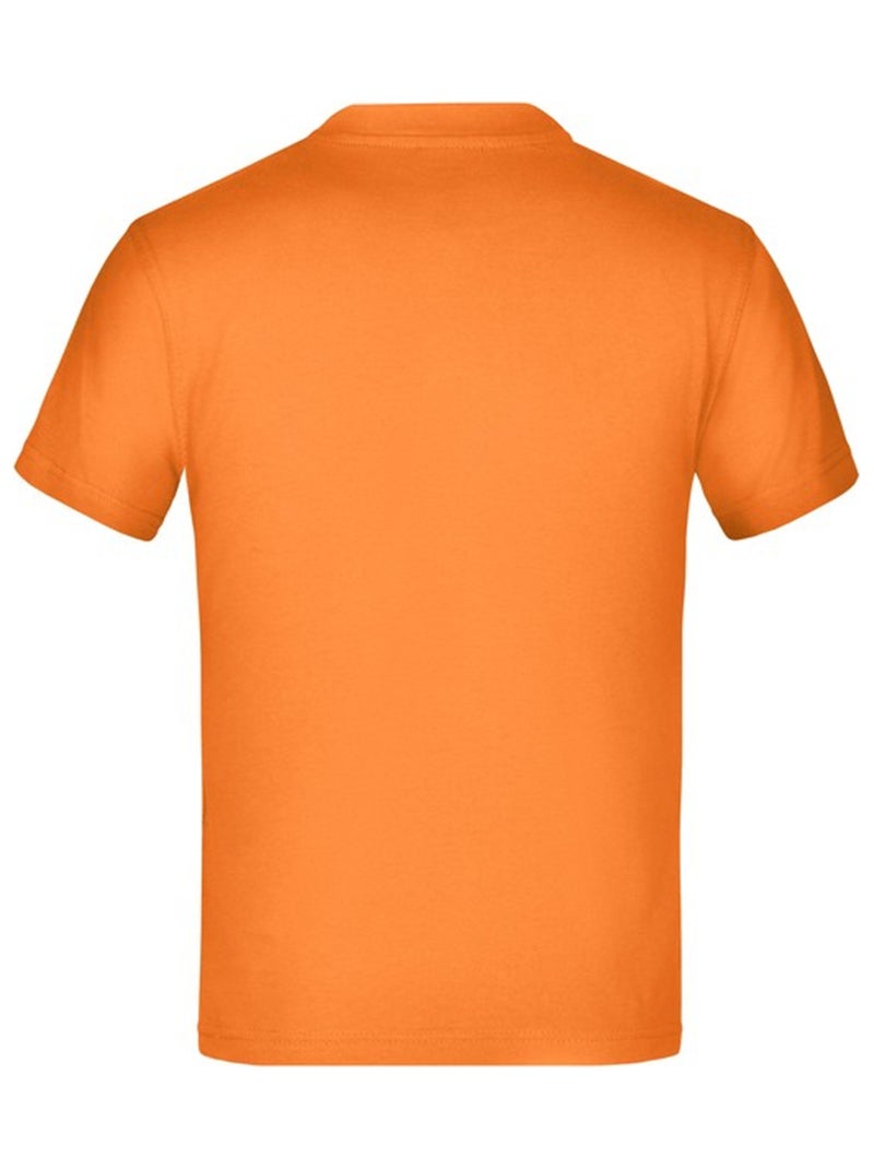 James and Nicholson - T-shirt BASIC Orange - Kiabi