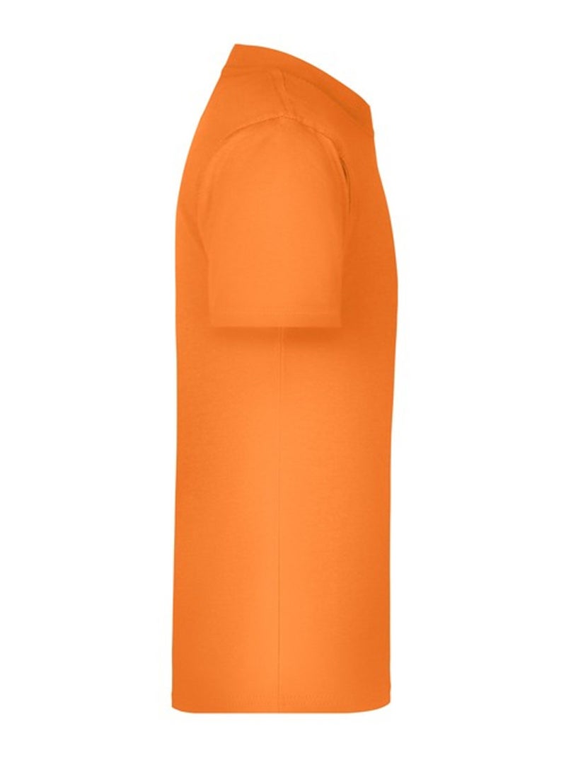 James and Nicholson - T-shirt BASIC Orange - Kiabi