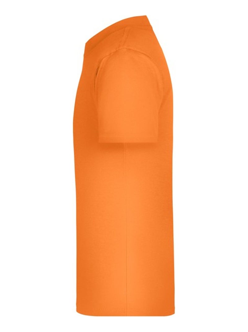 James and Nicholson - T-shirt BASIC Orange - Kiabi