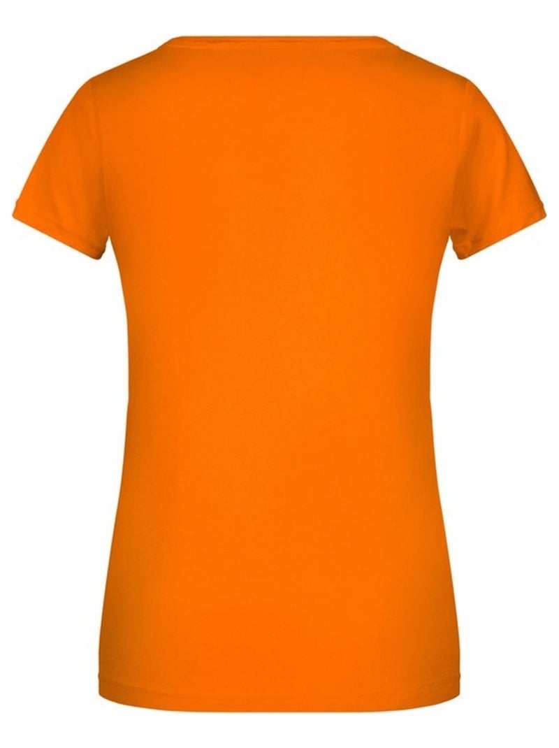 James and Nicholson - T-shirt BASIC Orange - Kiabi