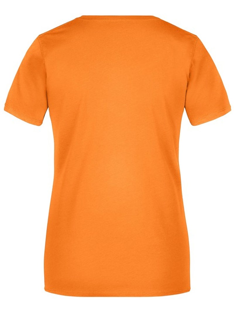 James and Nicholson - T-shirt BASIC Orange - Kiabi