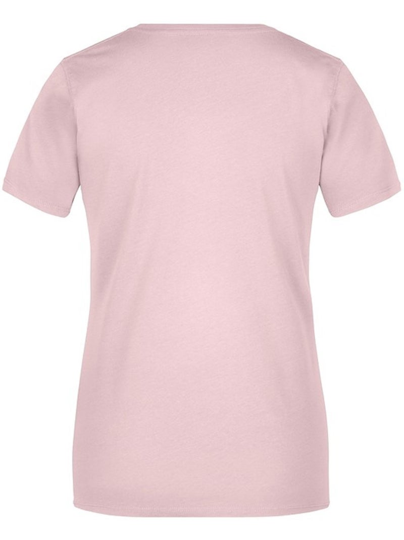 James and Nicholson - T-shirt BASIC Rose clair - Kiabi