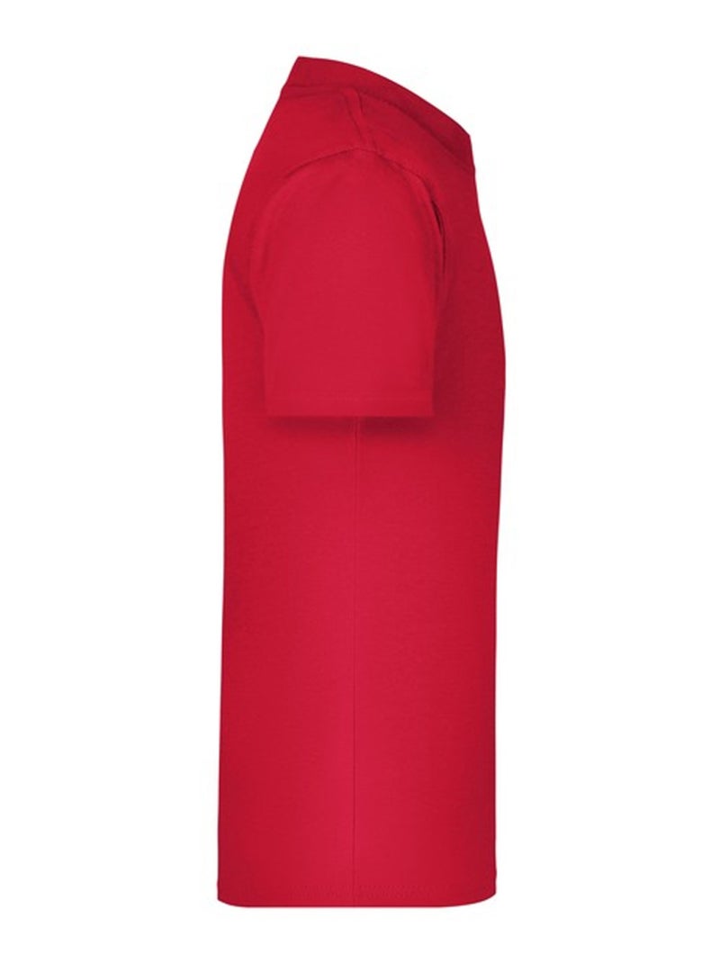 James and Nicholson - T-shirt BASIC Rouge clair - Kiabi