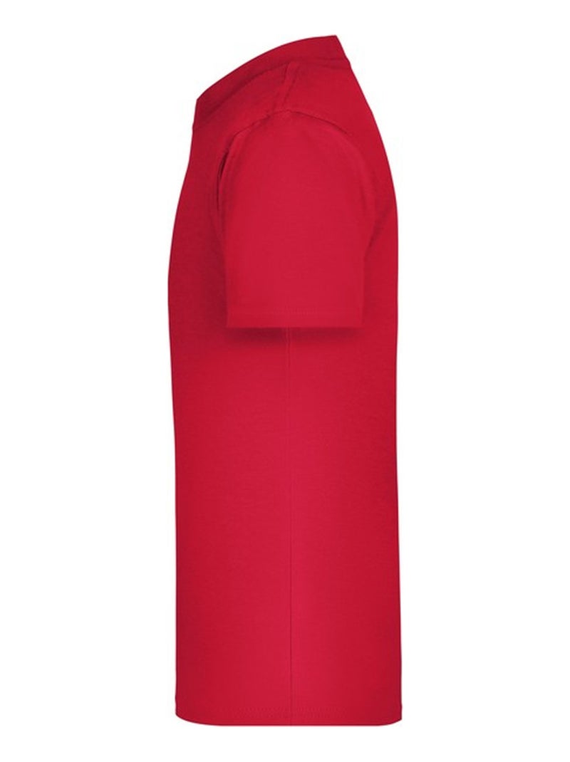 James and Nicholson - T-shirt BASIC Rouge clair - Kiabi