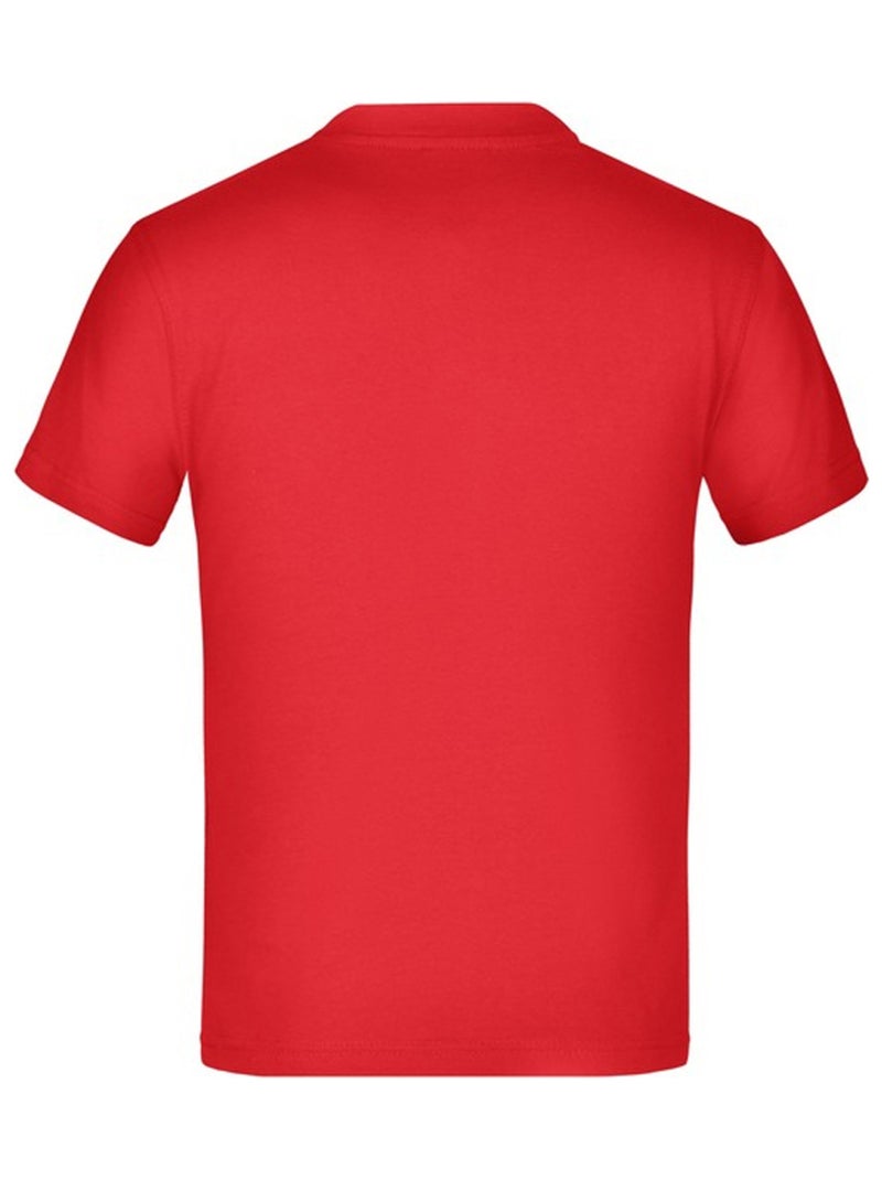 James and Nicholson - T-shirt BASIC Rouge - Kiabi