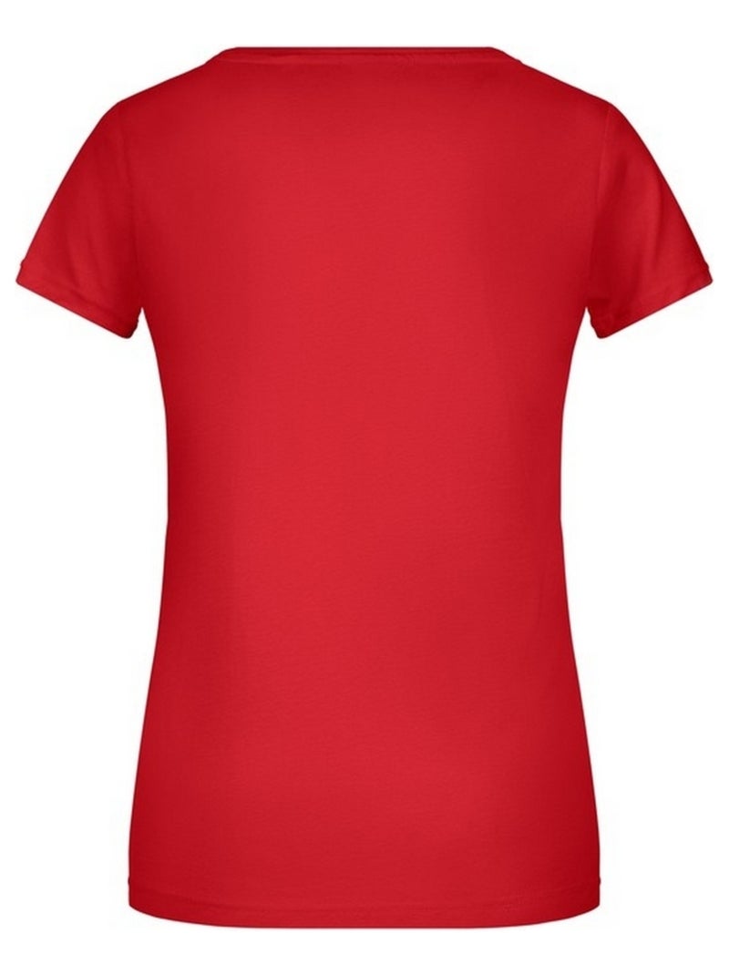 James and Nicholson - T-shirt BASIC Rouge - Kiabi