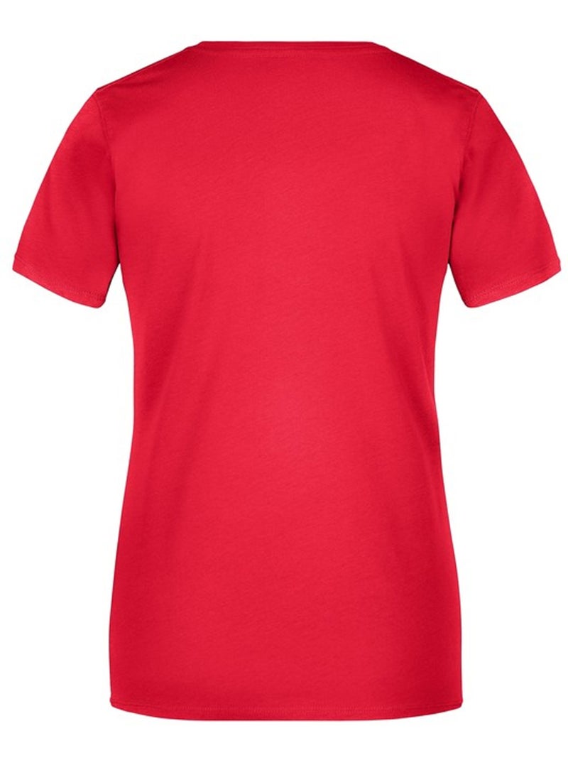 James and Nicholson - T-shirt BASIC Rouge - Kiabi