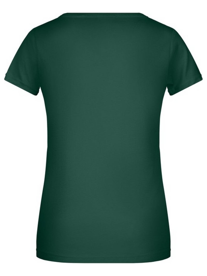 James and Nicholson - T-shirt BASIC Vert foncé - Kiabi