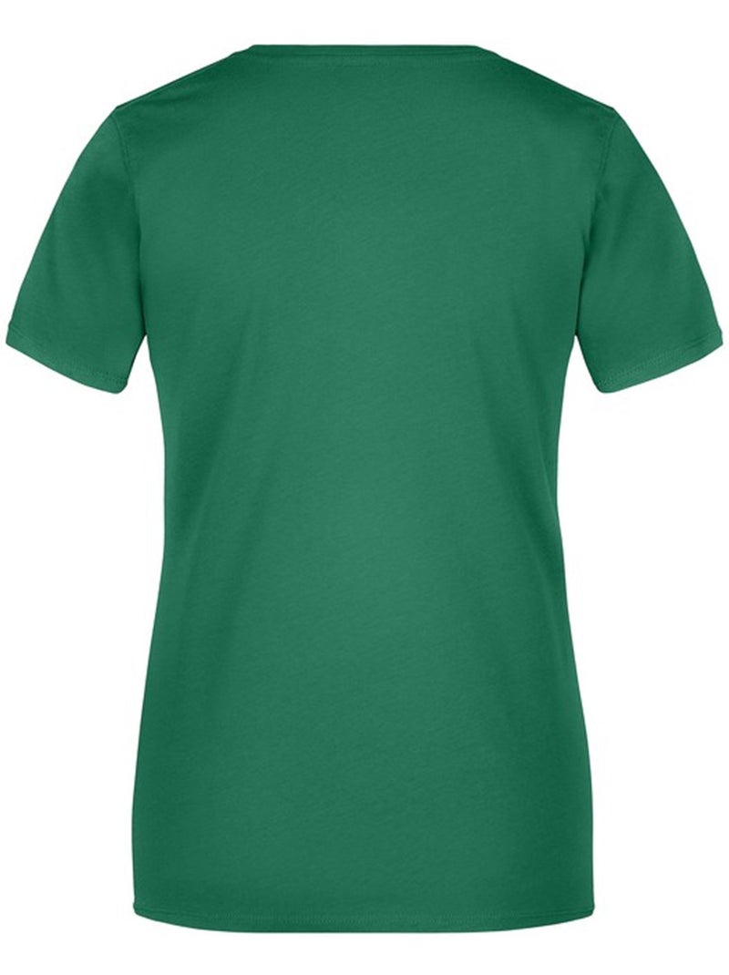 James and Nicholson - T-shirt BASIC Vert foncé - Kiabi