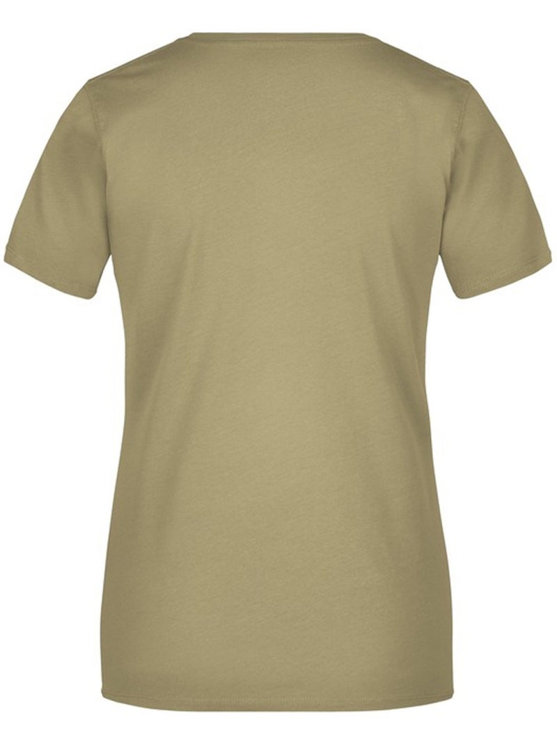 James and Nicholson - T-shirt BASIC Vert kaki - Kiabi