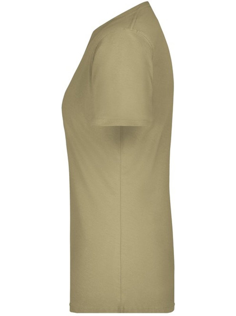 James and Nicholson - T-shirt BASIC Vert kaki - Kiabi