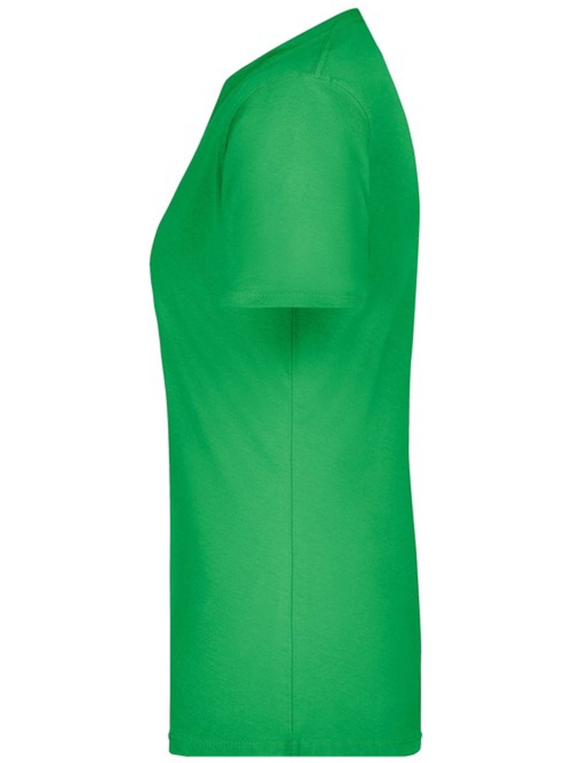 James and Nicholson - T-shirt BASIC Vert marine fluo - Kiabi