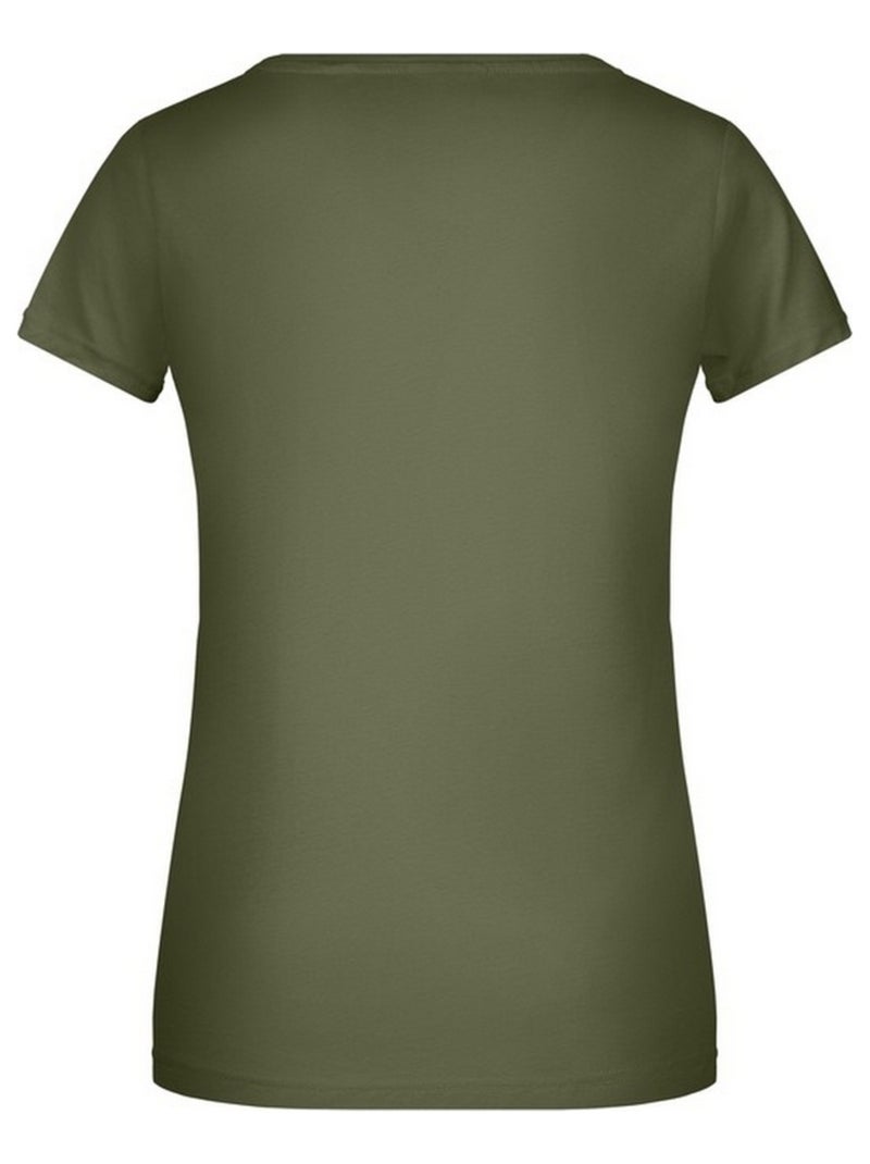 James and Nicholson - T-shirt BASIC Vert olive - Kiabi