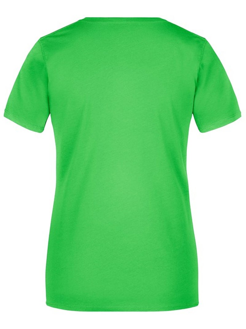James and Nicholson - T-shirt BASIC Vert tilleul - Kiabi
