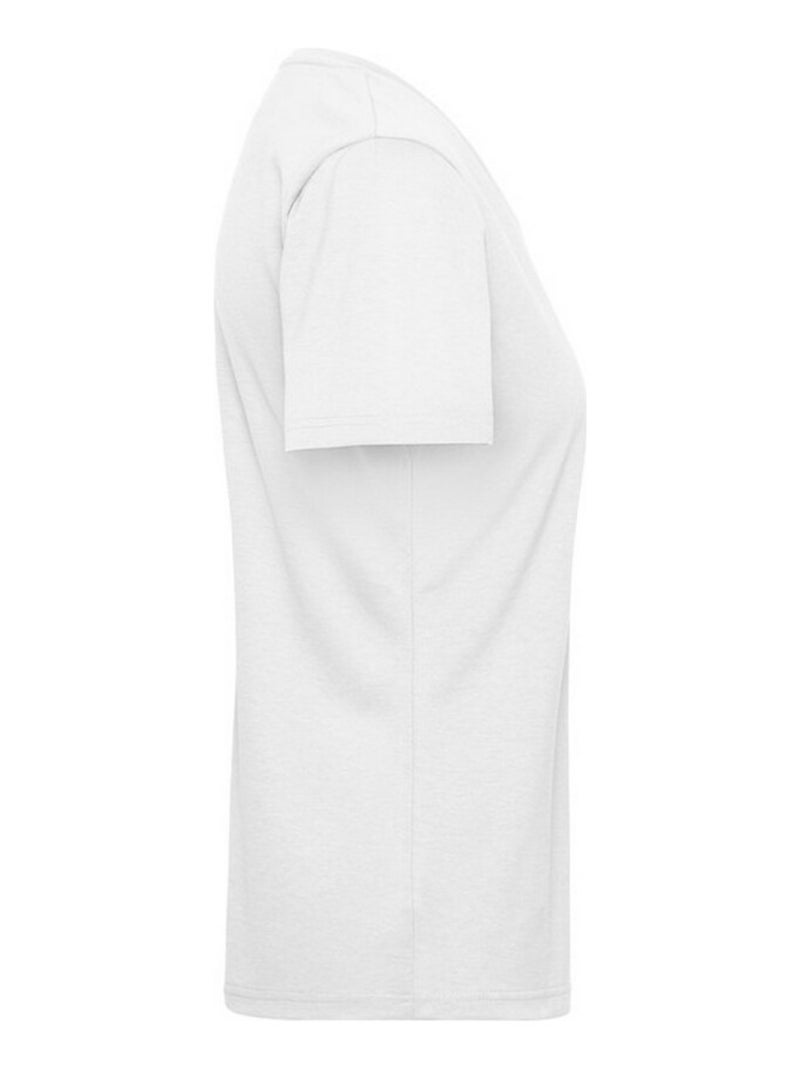 James and Nicholson - T-shirt BIO WORKWEAR Blanc - Kiabi