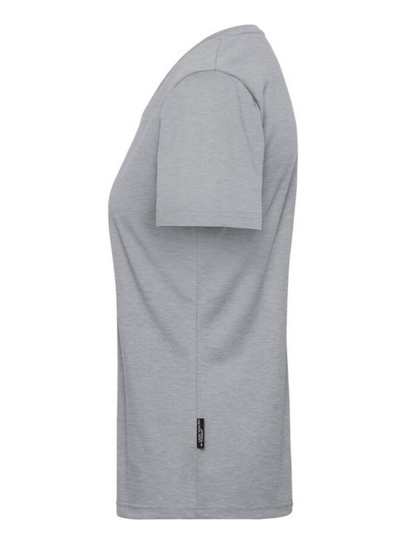 James and Nicholson - T-shirt BIO WORKWEAR Gris chiné - Kiabi