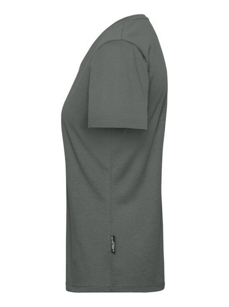 James and Nicholson - T-shirt BIO WORKWEAR Gris foncé - Kiabi