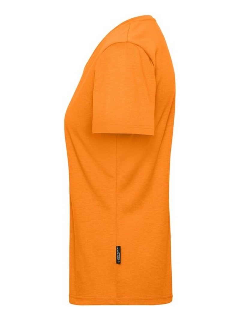 James and Nicholson - T-shirt BIO WORKWEAR Orange - Kiabi