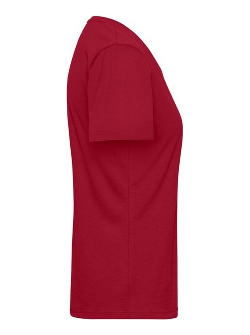 James and Nicholson - T-shirt BIO WORKWEAR Rouge - Kiabi