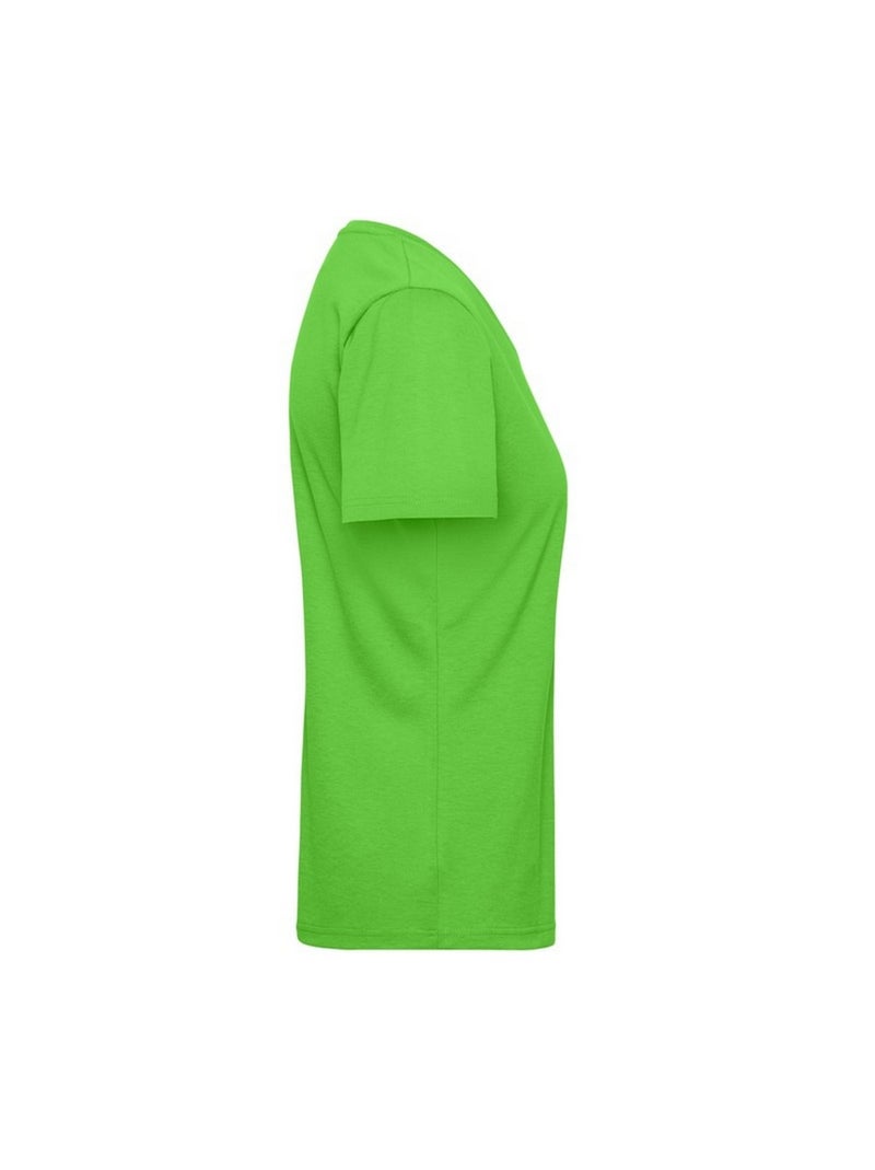 James and Nicholson - T-shirt BIO WORKWEAR Vert tilleul - Kiabi