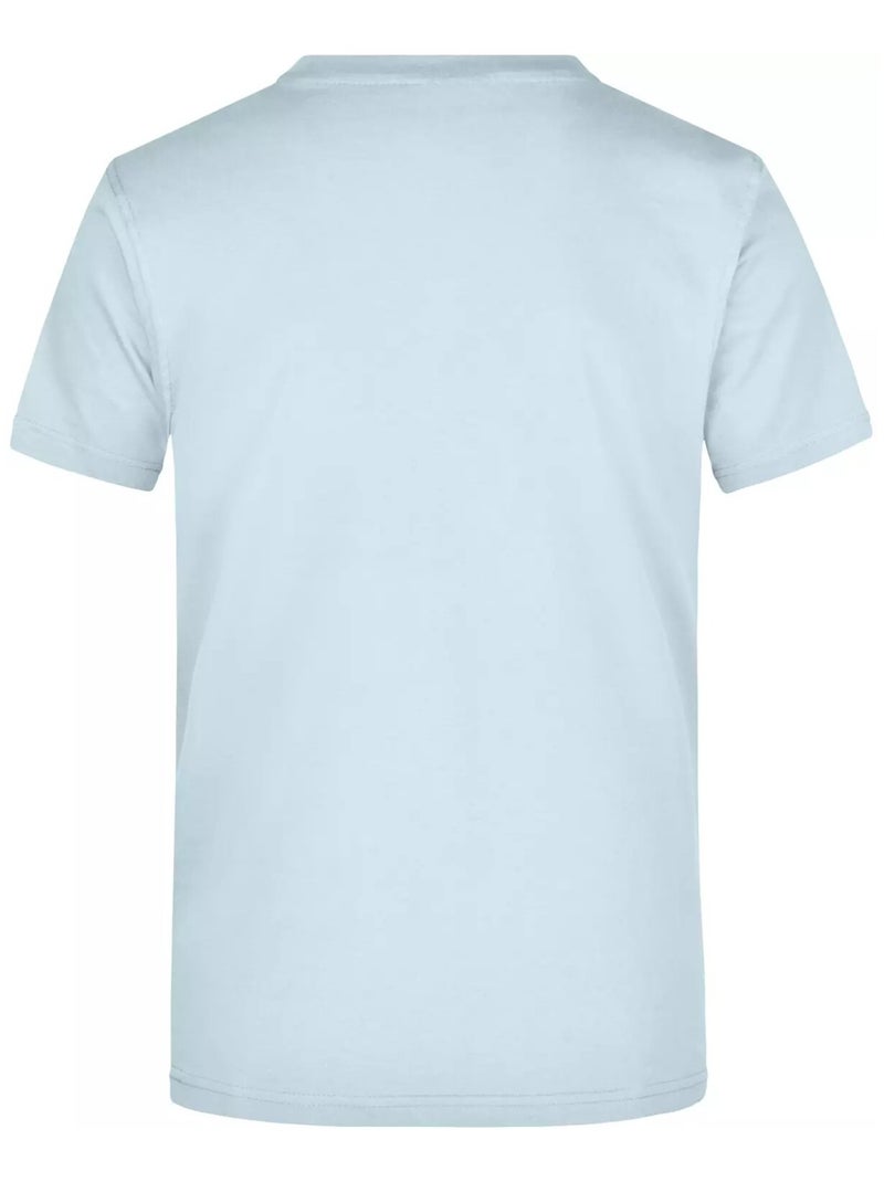 James and Nicholson - T-shirt Bleu clair - Kiabi